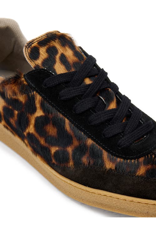 Allsaints Leather Faux Fur Thelma Sneakers In Multi