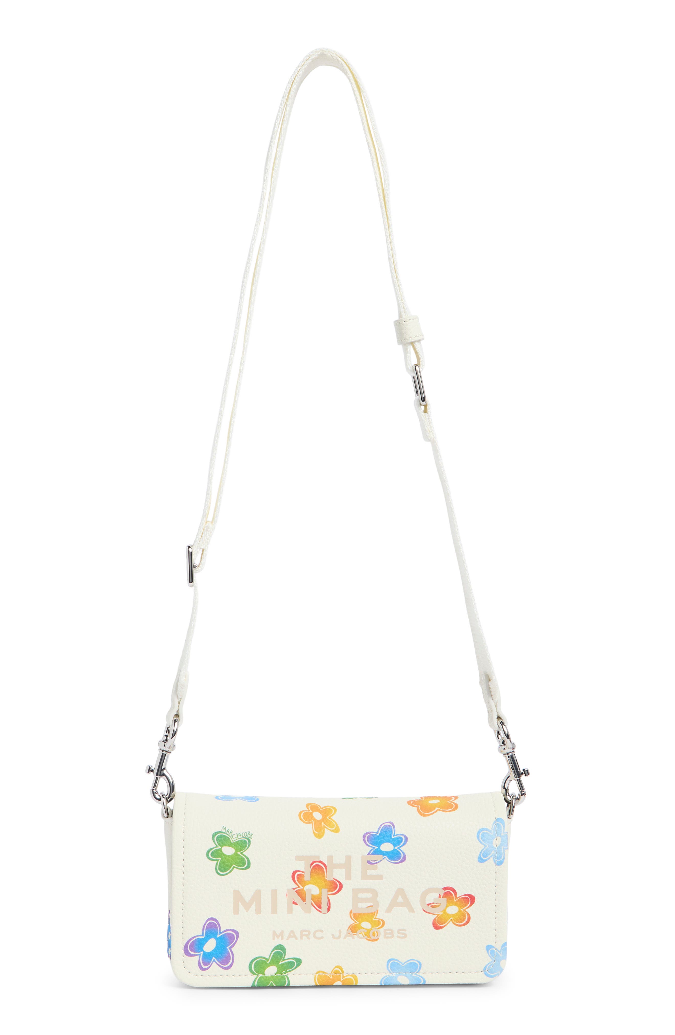 The Mini Bag Floral Leather Crossbody Bag