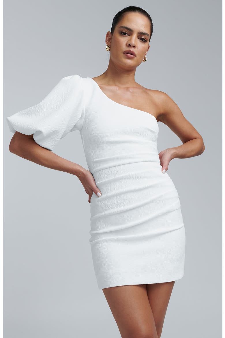 Dephina Mini Dress, Alternate, color, White
