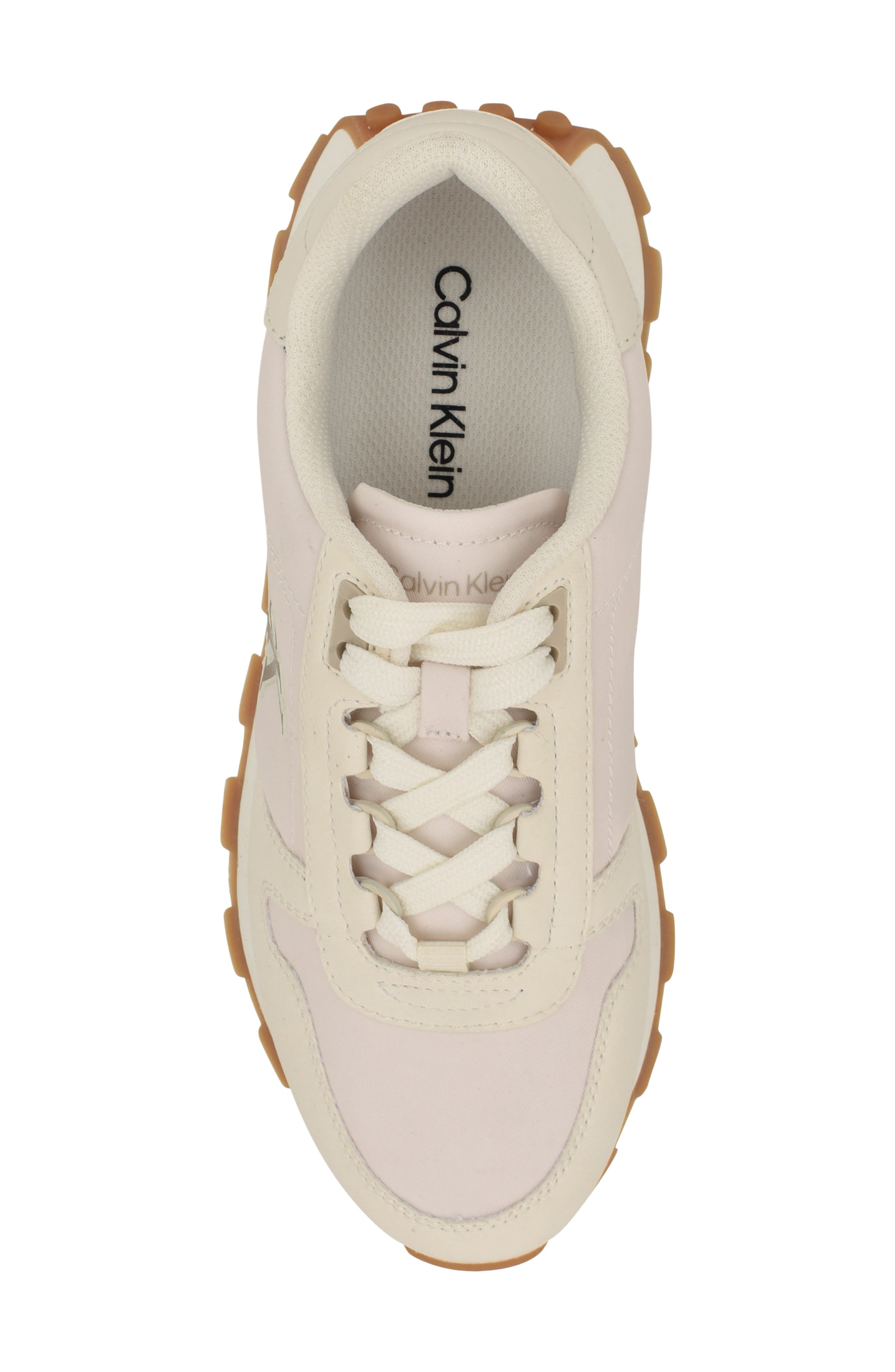 Calvin Klein Taresa Sneaker, Alternate, color, Ivory