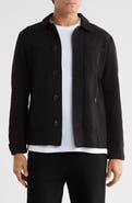 John Varvatos Jakob Embroidered Back Denim Shirt Jacket