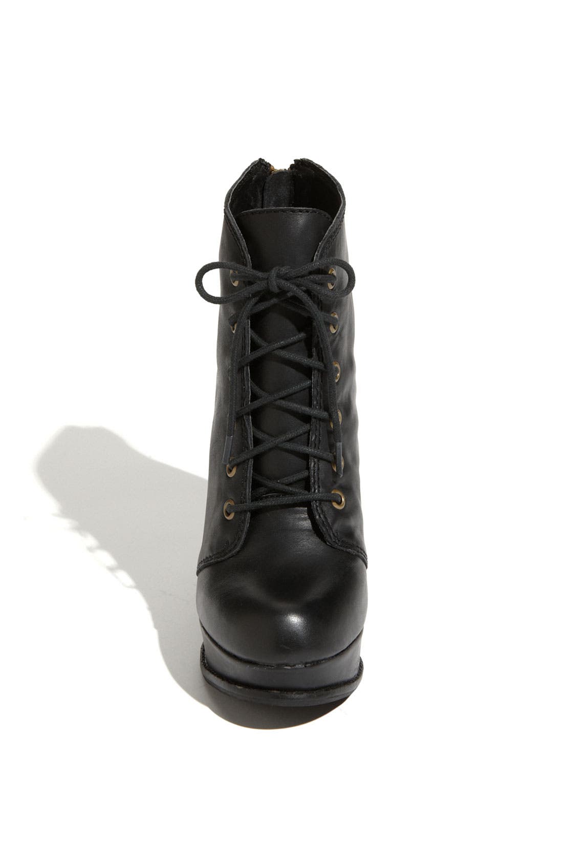 'Thronne' Bootie, Alternate, color, BLACK LEATHER