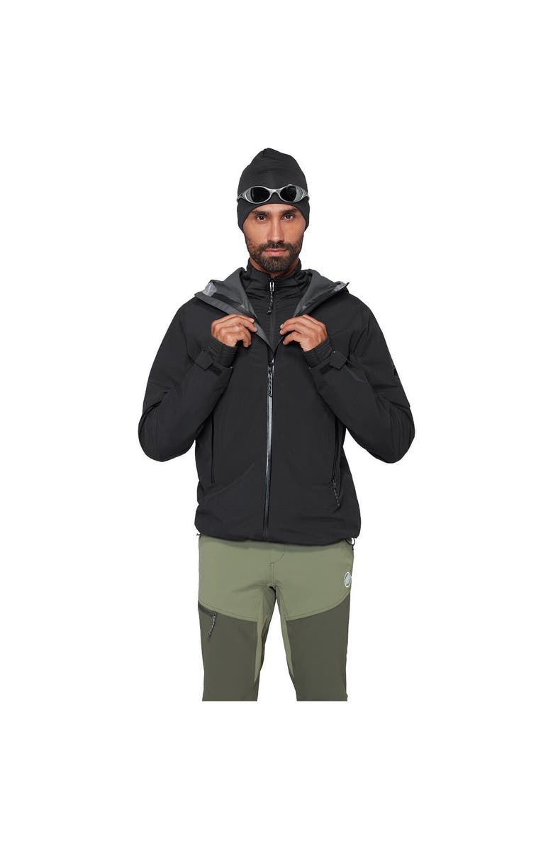 Mammut Crag Hs Hooded Jacket - Men's, Main, color, Black