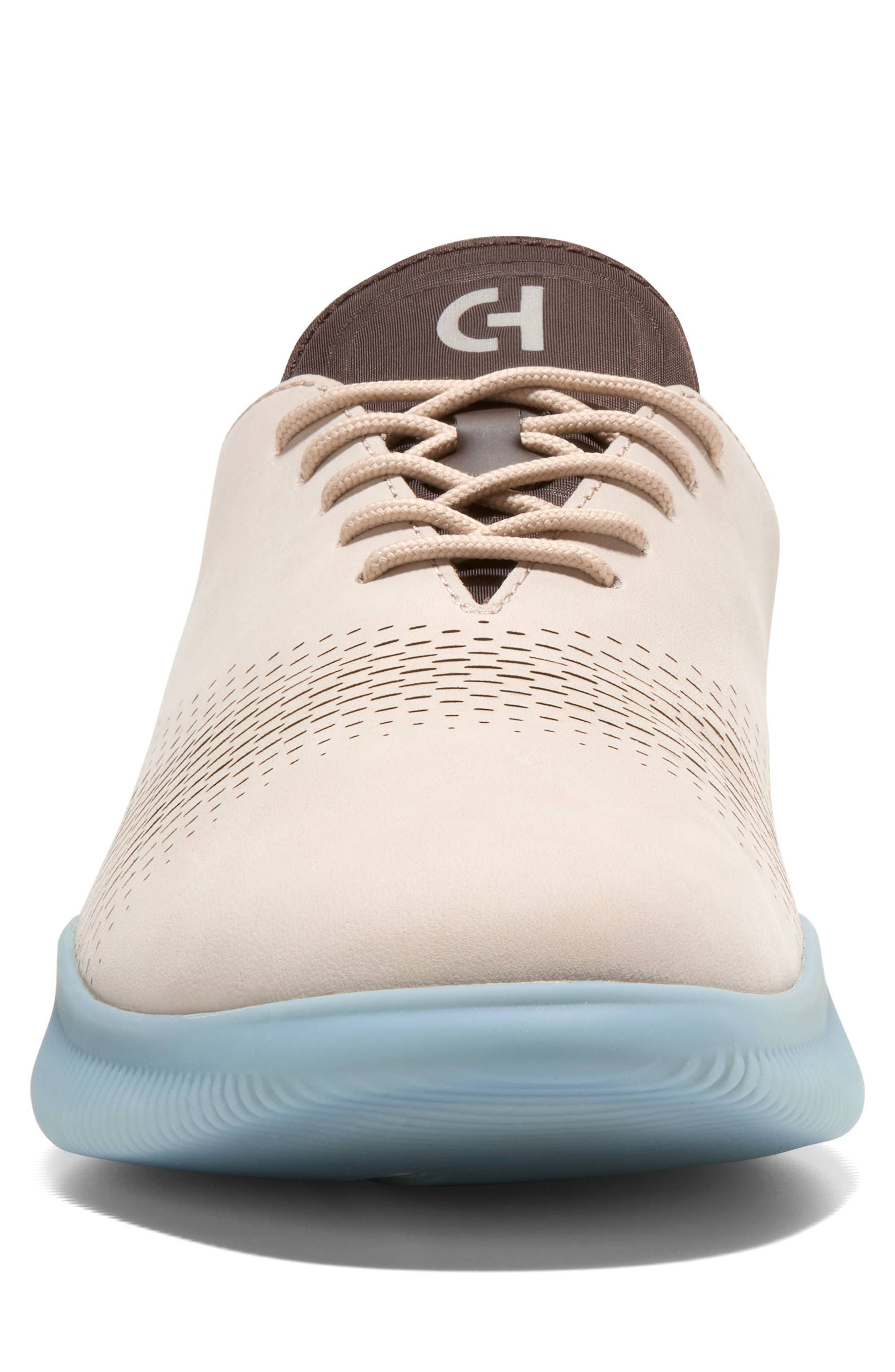 6.ZeroGrand Laser Wing Oxford, Alternate, color, WHISKEY NUBUCK / CHOCOLATE