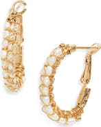 Gas Bijoux Lucky Lyre Hoop Earrings
