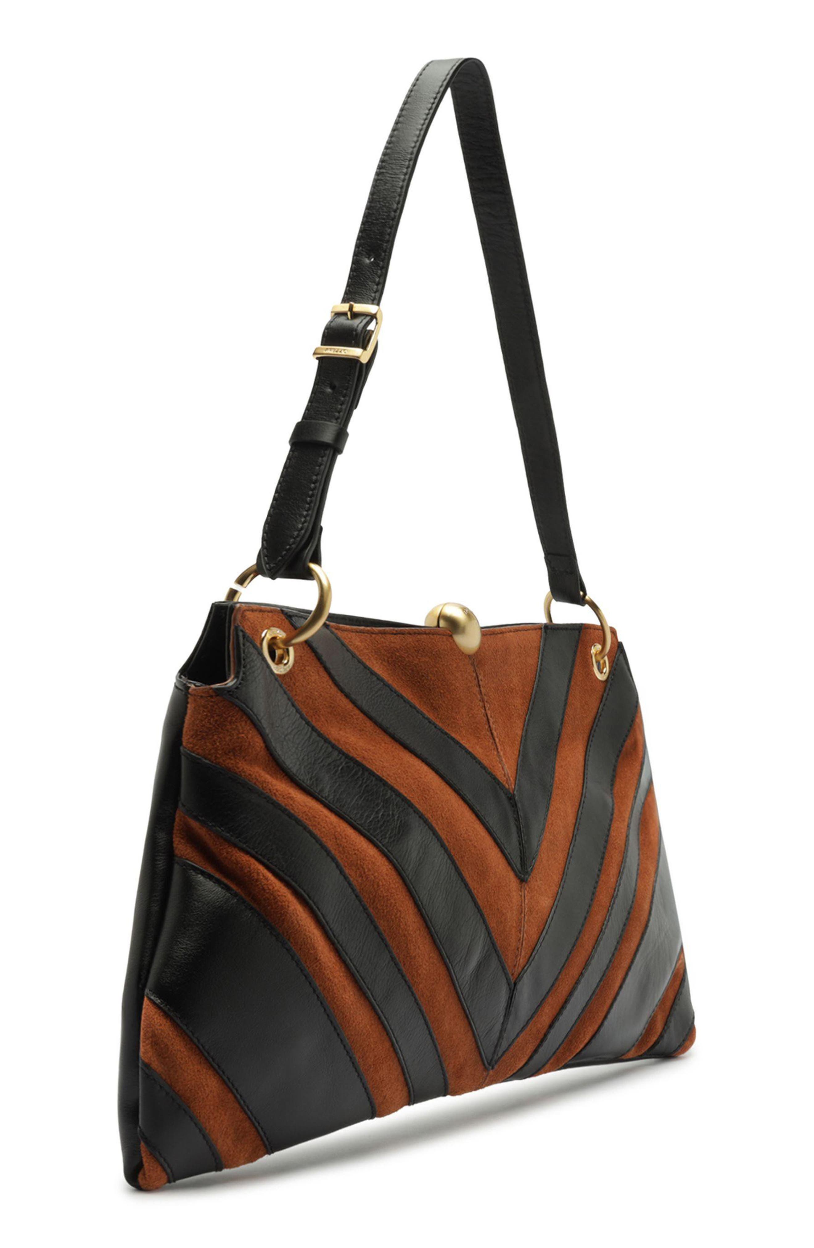 Aurora Medium Leather Shoulder Bag, Alternate, color, SOUL NATURAL