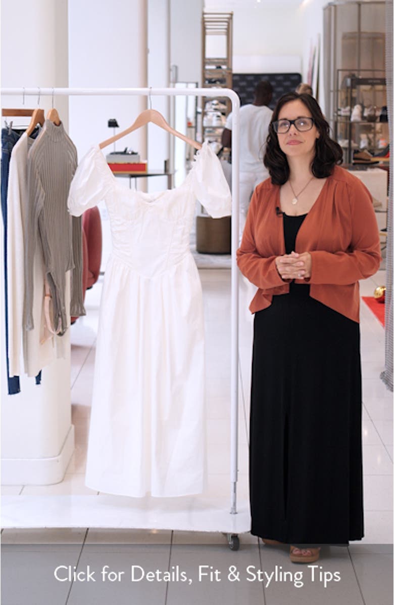 Lulabell Puff Sleeve Midi Dress