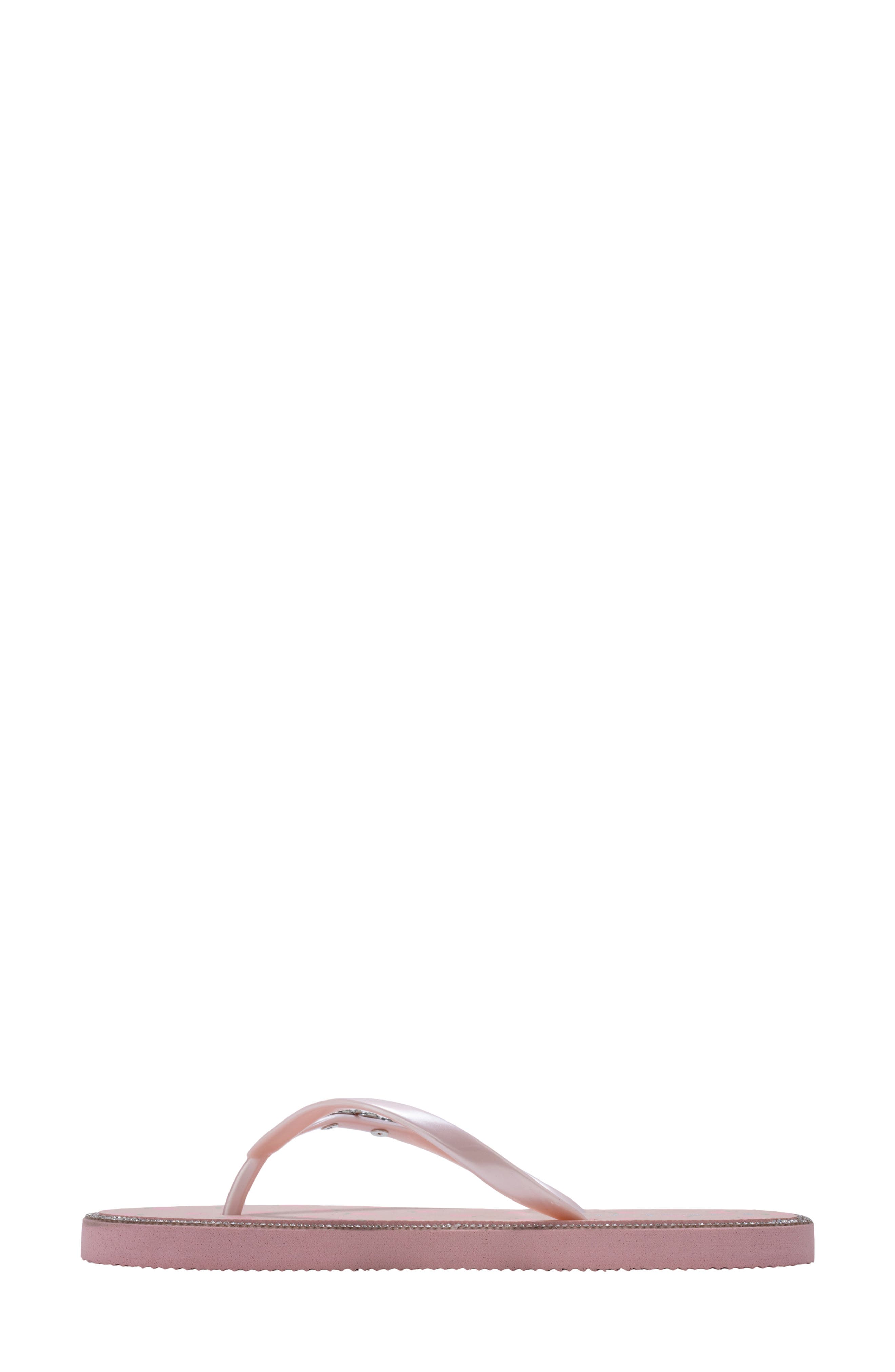 Peach Flip Flop, Alternate, color, BLUSH