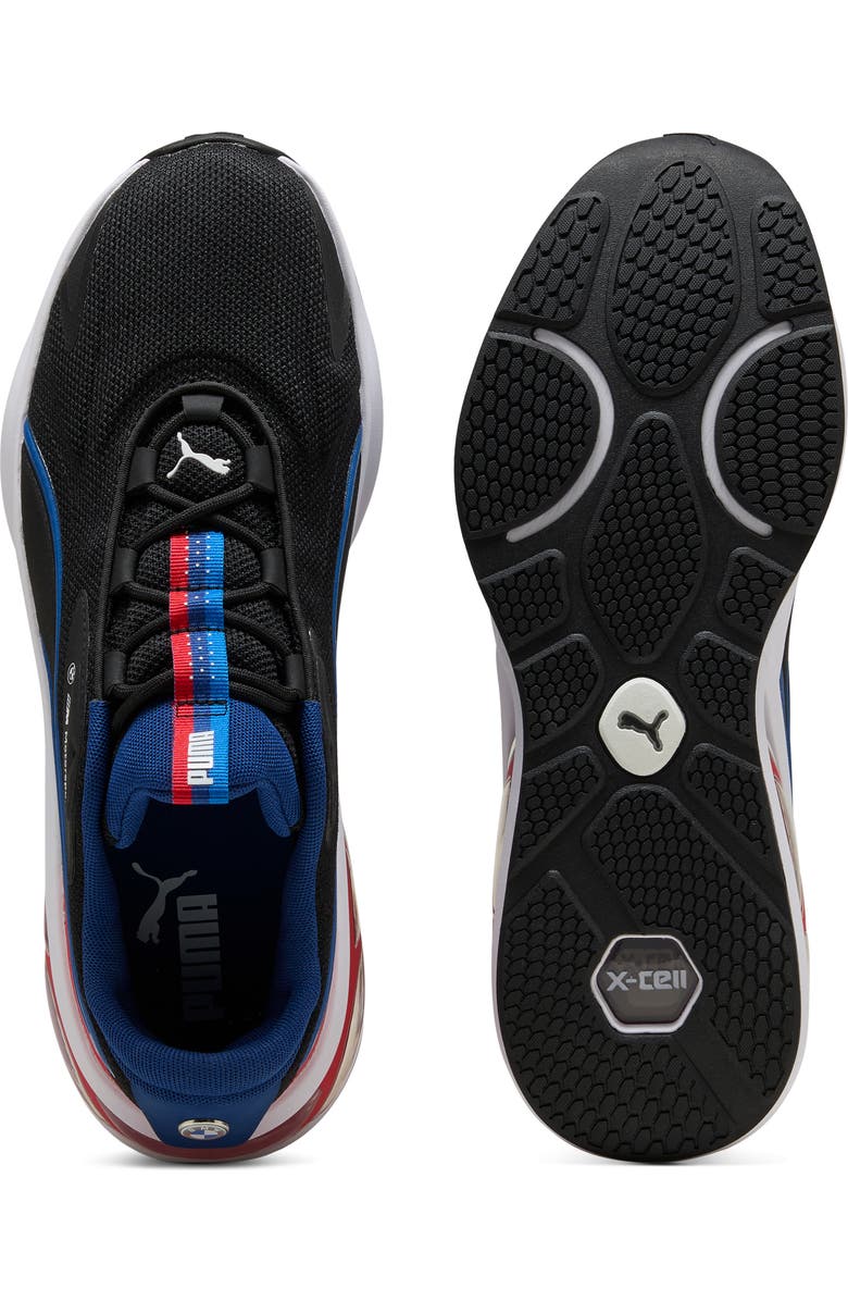 PUMA x BMW MMS Solar Sneaker, Alternate, color, Puma Black/ Pop Red/ White