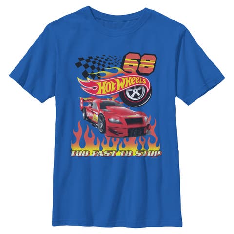Boy's Hot Wheels Too Fast to Stop  Graphic T-Shirt