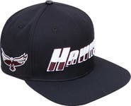 PRO STANDARD Men's Pro Standard Black Maryland Eastern Shore Hawks Arch Over Logo Evergreen Snapback Hat