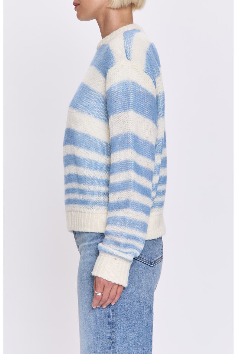 Moa Stripe Sweater, Alternate, color, BLUE GRADIENT STRIPE