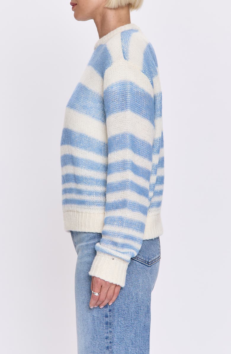 Pistola Moa Stripe Sweater, Alternate, color, Blue Gradient Stripe