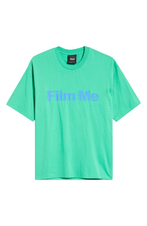 Boiler Room Film Me Cotton Graphic T-shirt In Green