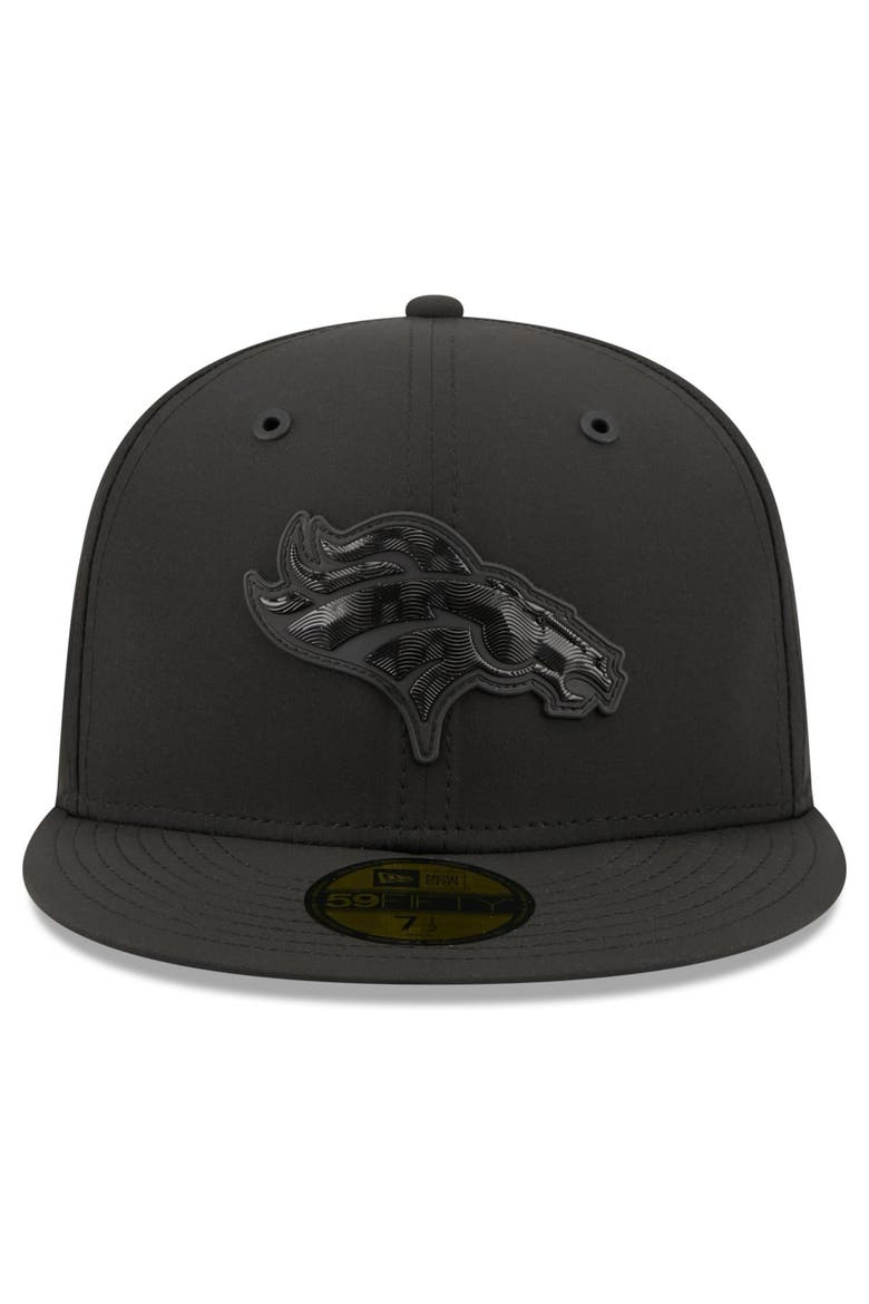 Men's New Era Black Denver Broncos 2026 Sideline 59FIFTY Fitted Hat, Alternate, color, Black