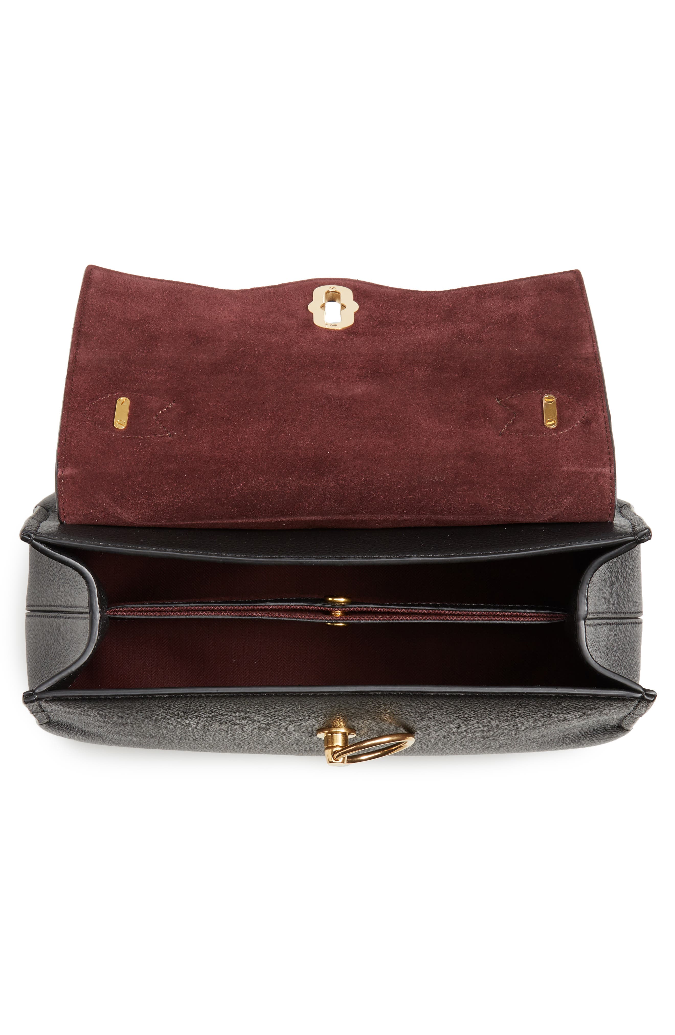 Mulberry Small Seaton Leather Top Handle Satchel, Alternate, color, 