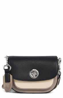 Marc Jacobs Small CB Signet Turnlock Saddle Bag