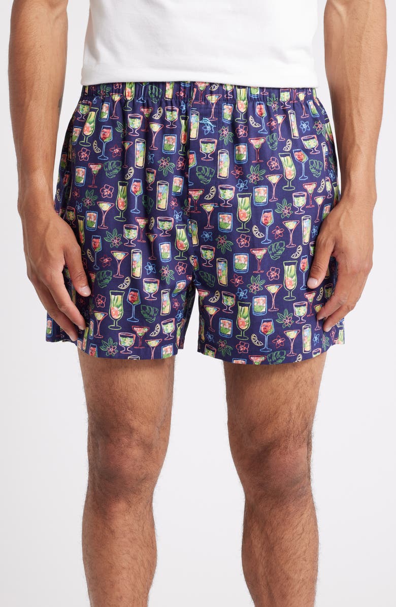 Tommy Bahama Cotton Pajama Shorts, Main, color,
