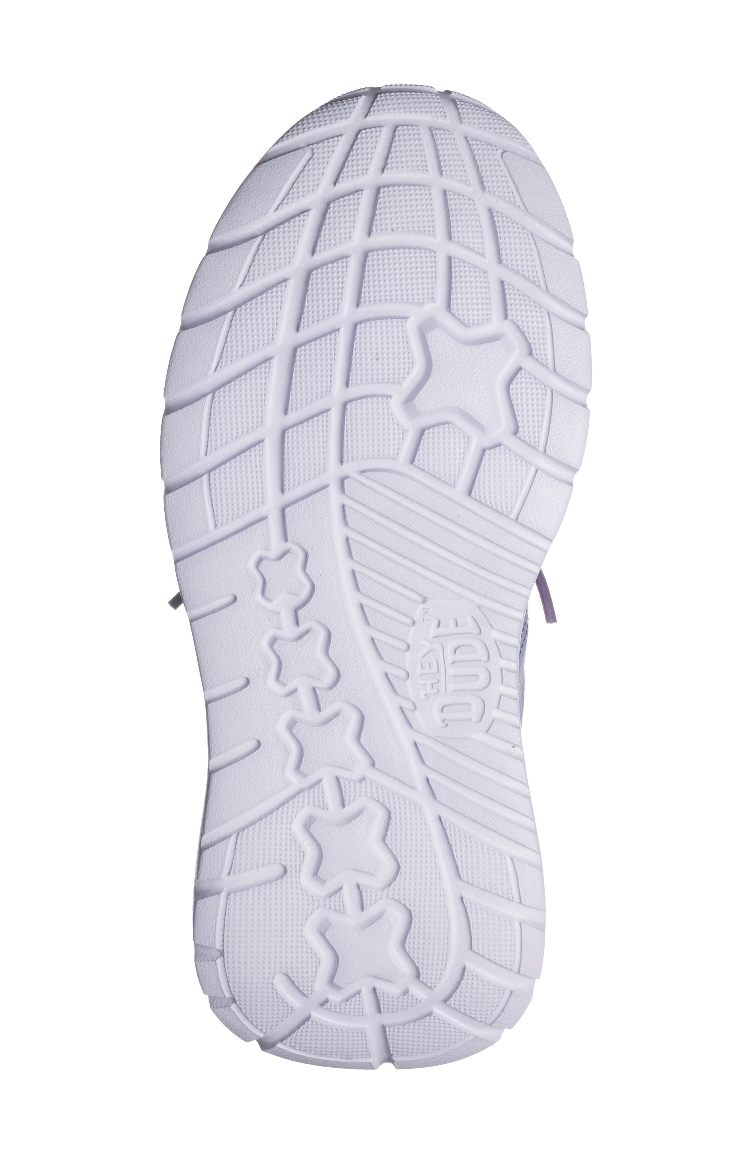 Hey Dude Kids' Sirocoo Play Sneaker, Alternate, color, Pastel Ombre Lilac