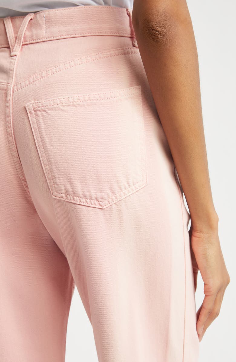 Veronica Beard Taylor High Waist Wide Leg Jeans, Alternate, color, Petal