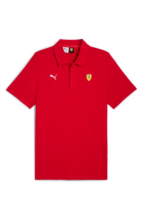 Scuderia Ferrari Sportswear Logo Cotton Polo