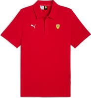 PUMA Scuderia Ferrari Sportswear Logo Cotton Polo
