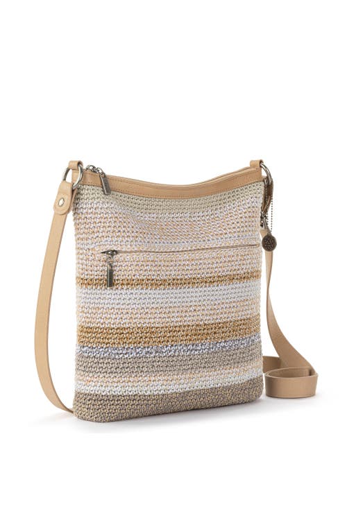 The Sak Lucia Crossbody Bag In Sand Stripe