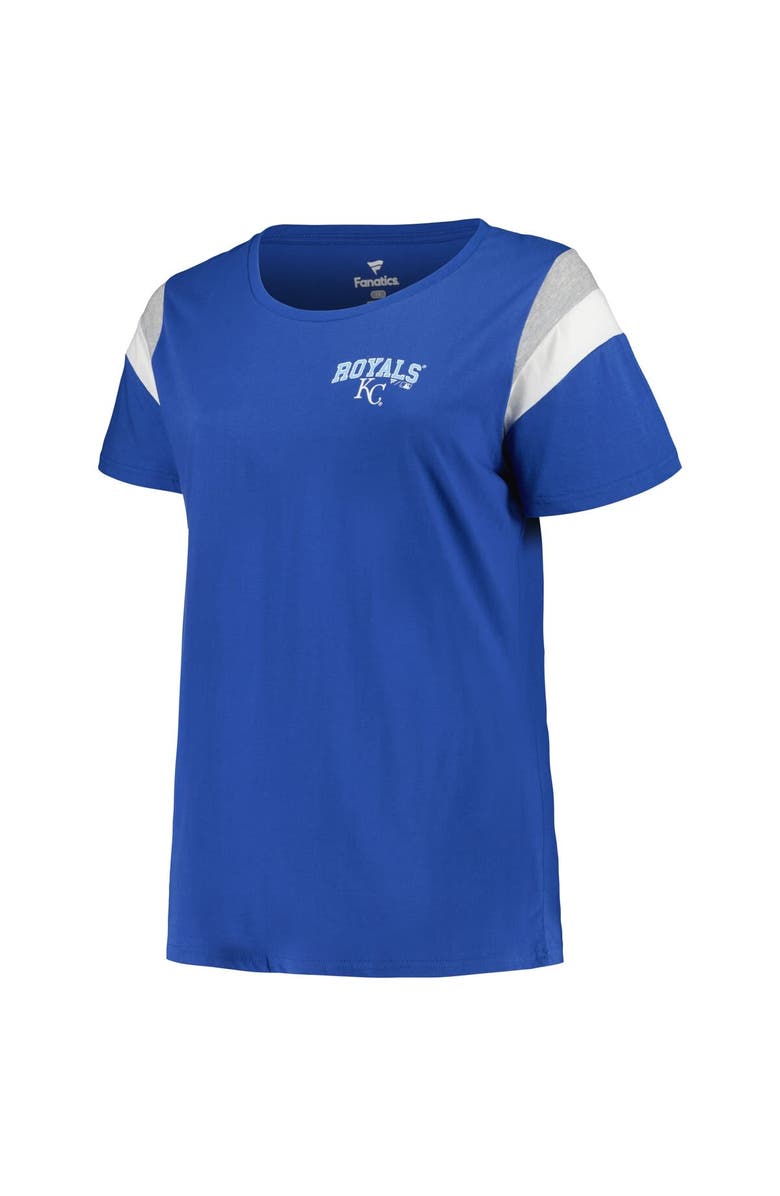 PROFILE Women's Profile Royal Kansas City Royals Plus Size Scoop Neck T-Shirt, Alternate, color, Royal