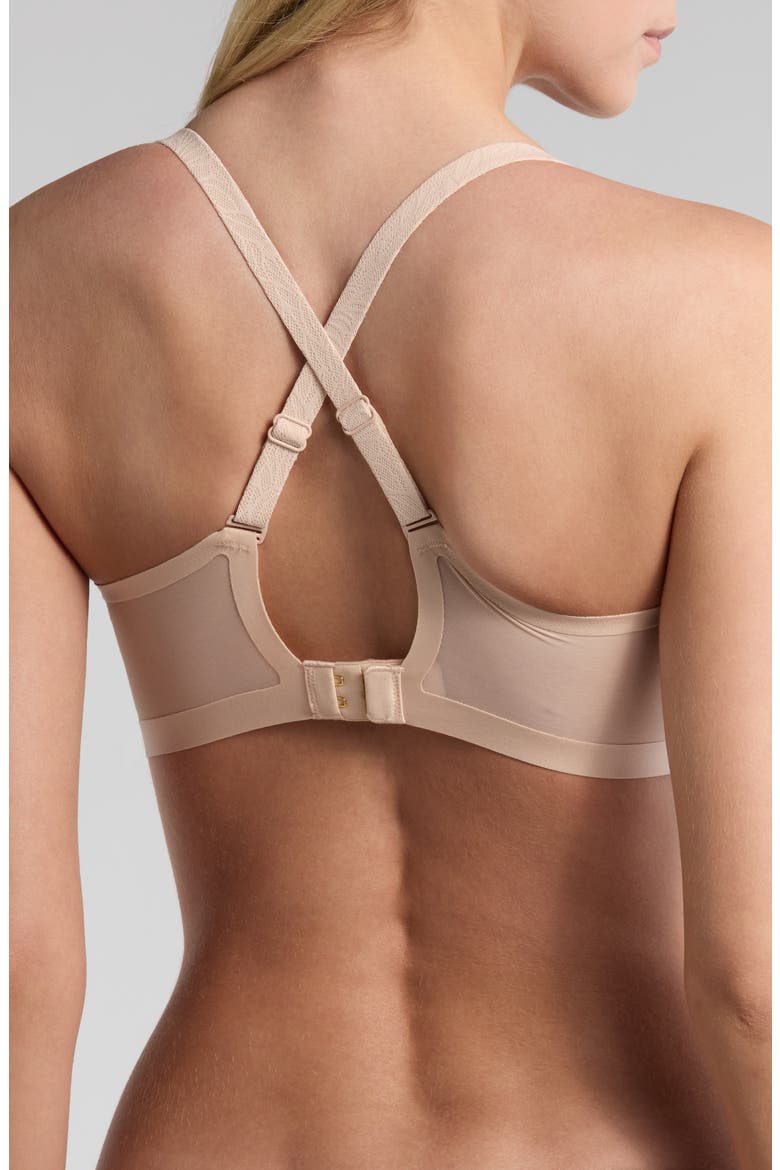 Pure Lace Lightweight Underwire T-Shirt Bra, Alternate, color, NUDE BLUSH
