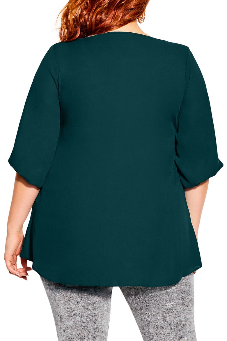 Zip Fling Top, Alternate, color, JADE