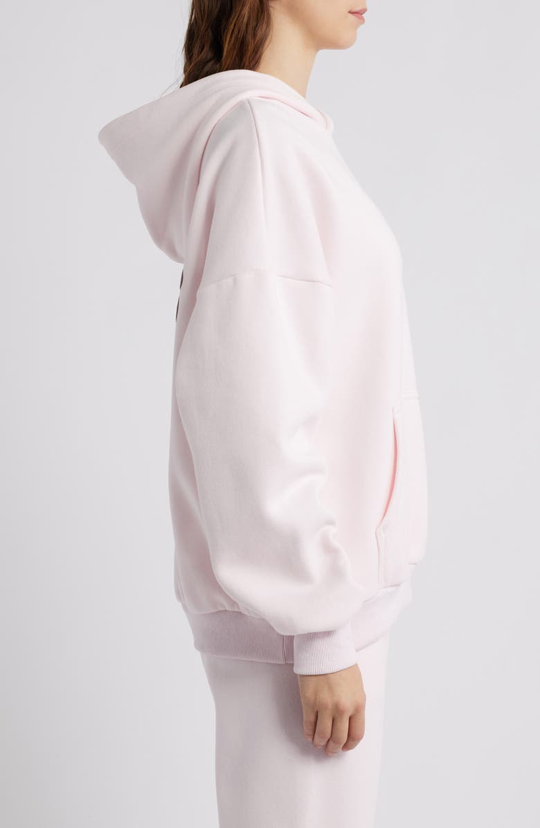 Princess Polly Brand Logo Hoodie, Alternate, color, Pink