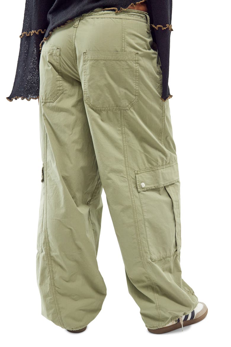 Toni Cotton Cargo Pants, Alternate, color, KHAKI