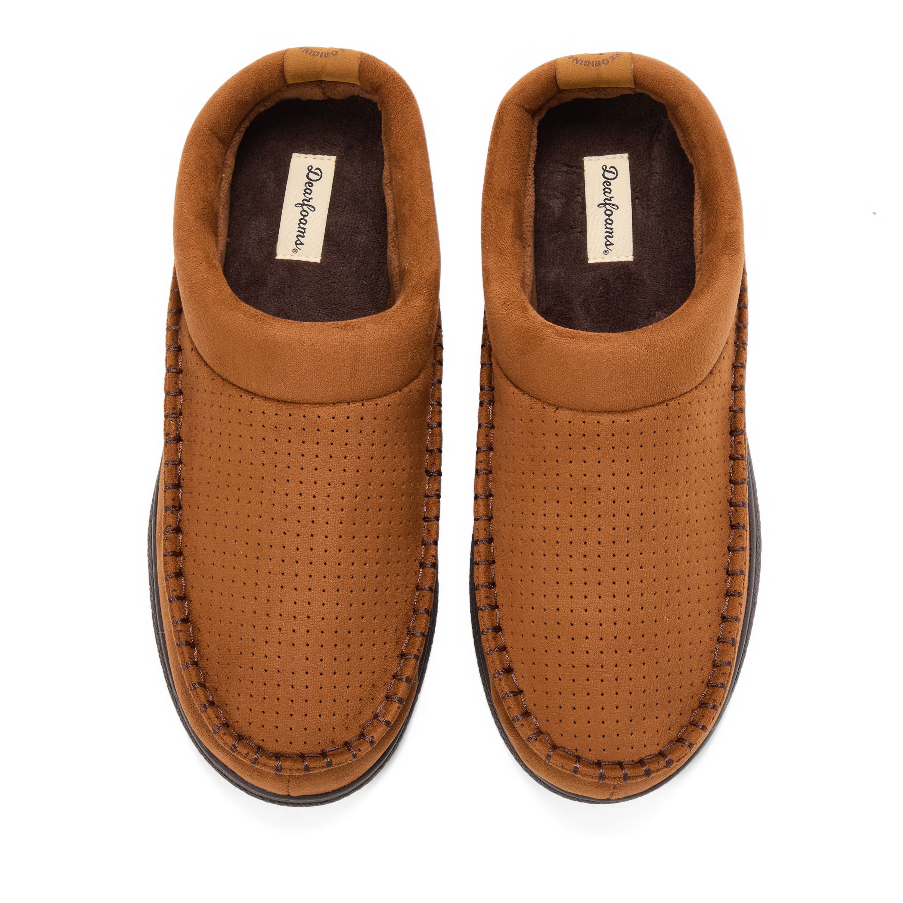 Thompson Moccasin Toe Clog Slipper, Alternate, color, Brown