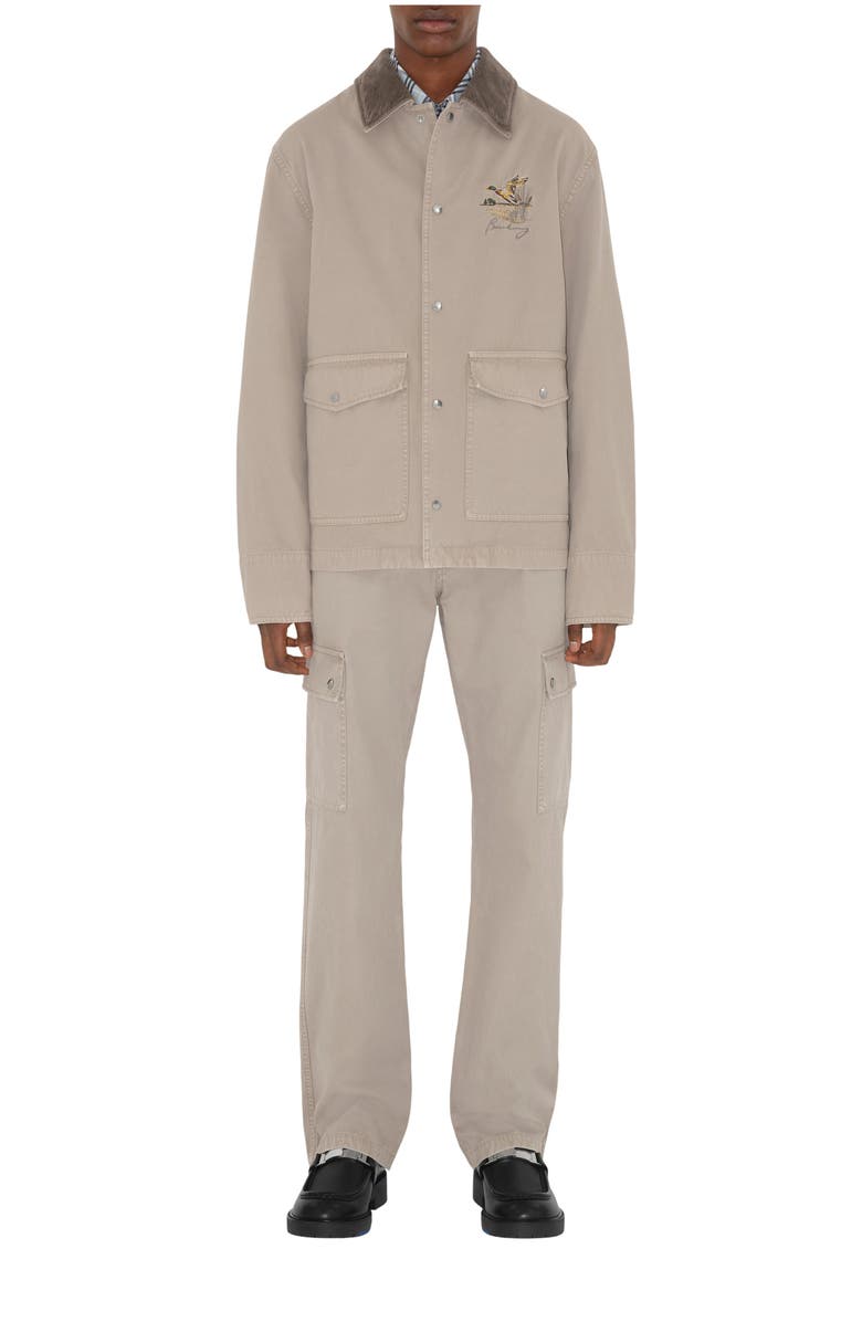 Burberry Cotton Field Jacket, Main, color, 