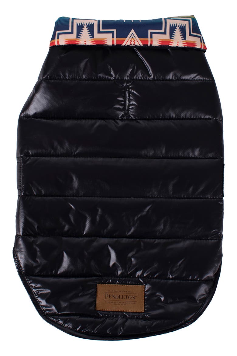 Puffer Dog Coat, Main, color, CENTURY HARDING - BLACK
