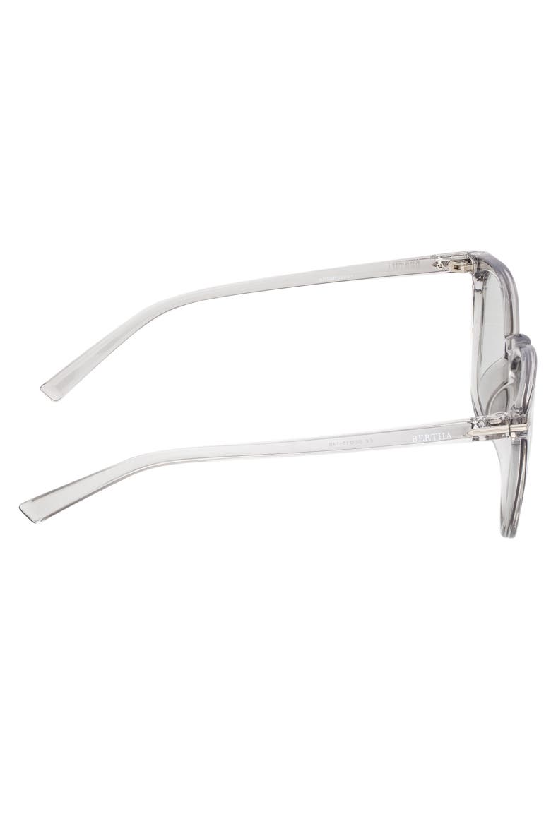 Piper Polarized Sunglasses, Alternate, color, Clear/Clear