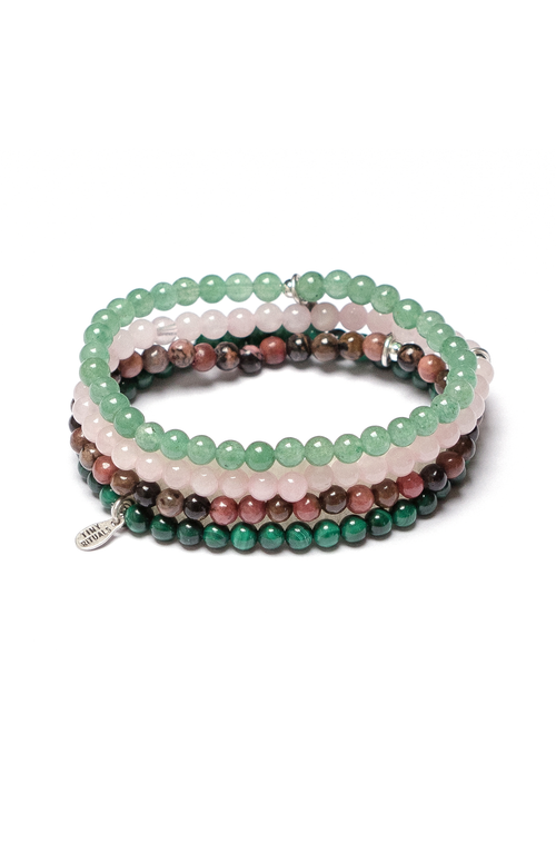 Tiny Rituals Heart Chakra Bracelet Set