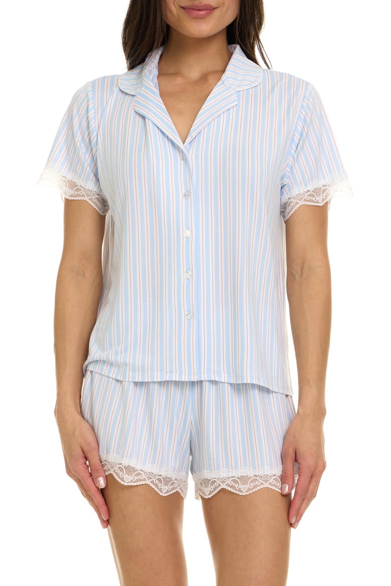 Luna Short Pajamas, Main, color, BLUE