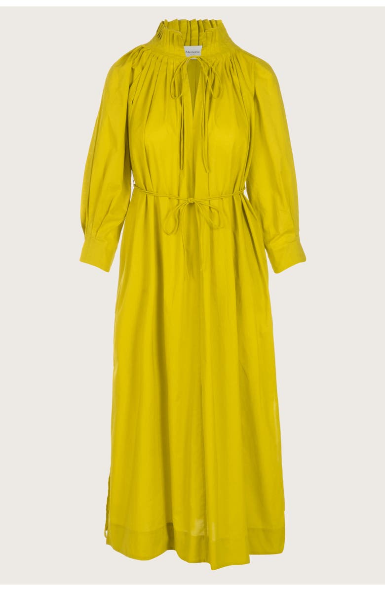 Merlette Shore Dress, Alternate, color, Lime