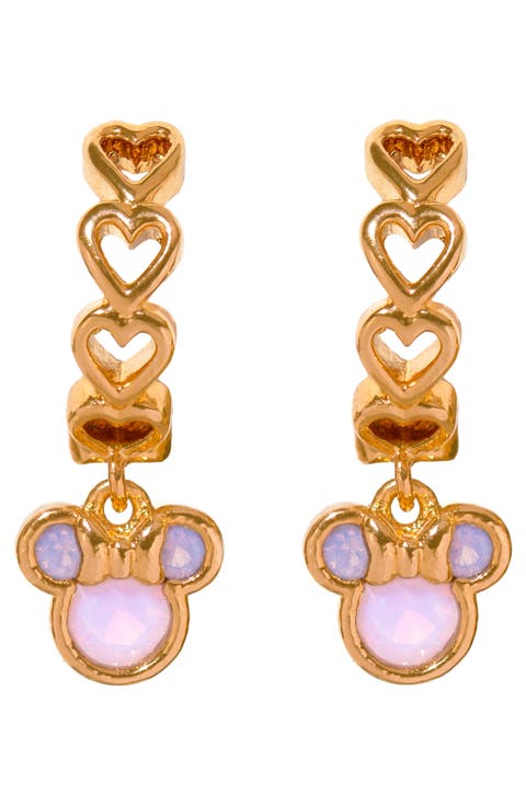 Kids' Disney Minnie Mouse Drop Earrings