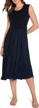 NIC+ZOE Kira Mixed Media Dress