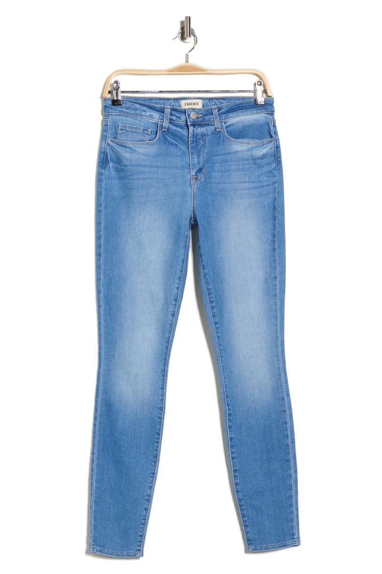 Marguerite High Waist Skinny Jeans, Alternate, color, ALAMO