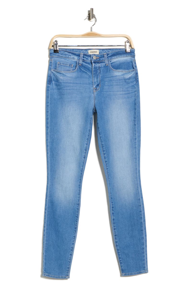 L'AGENCE Marguerite High Waist Skinny Jeans, Alternate, color, Alamo