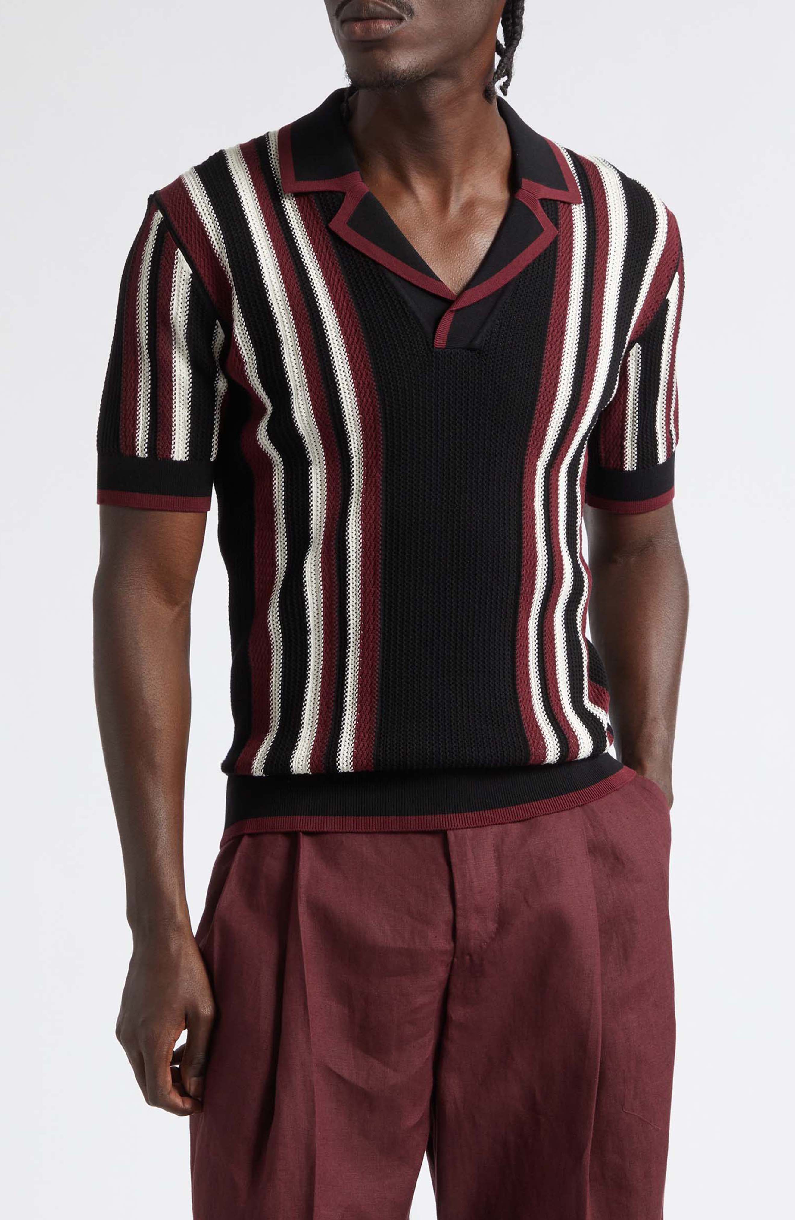 selected N9875 NERO/ B.CO/ BORDEAUX