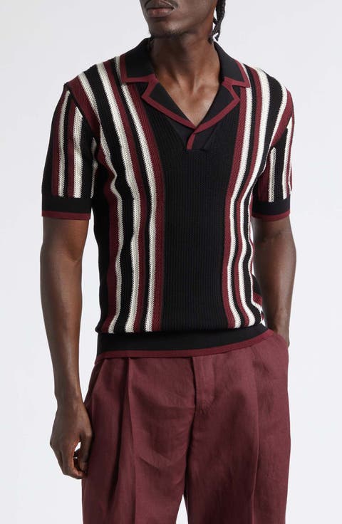 Serafino Stripe Polo