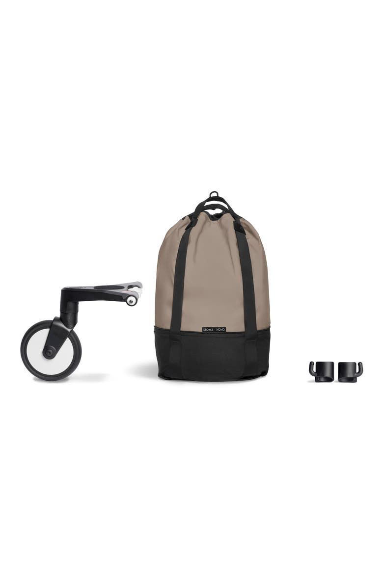 YOYO BAG, Alternate, color, TAUPE