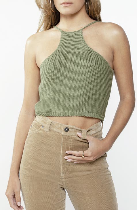 Eliana Knit Crop Camisole