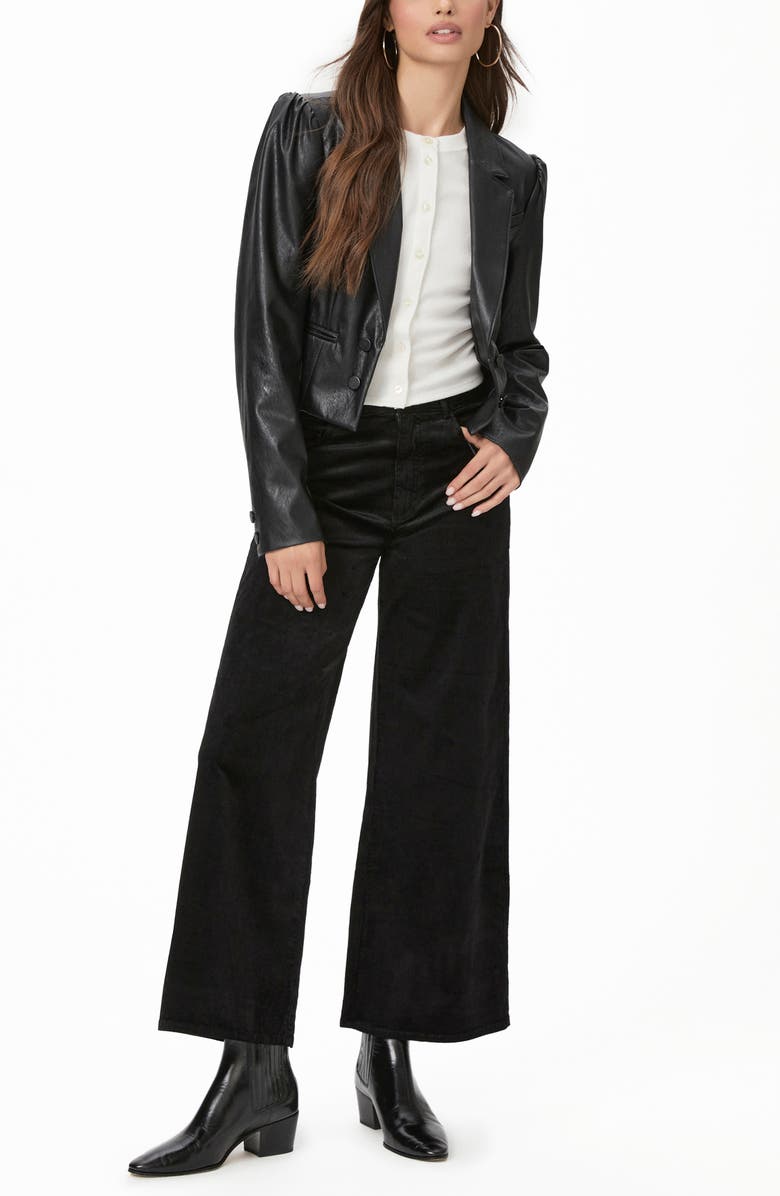 PAIGE Harper Wide Leg Ankle Corduroy Pants, Alternate, color, 