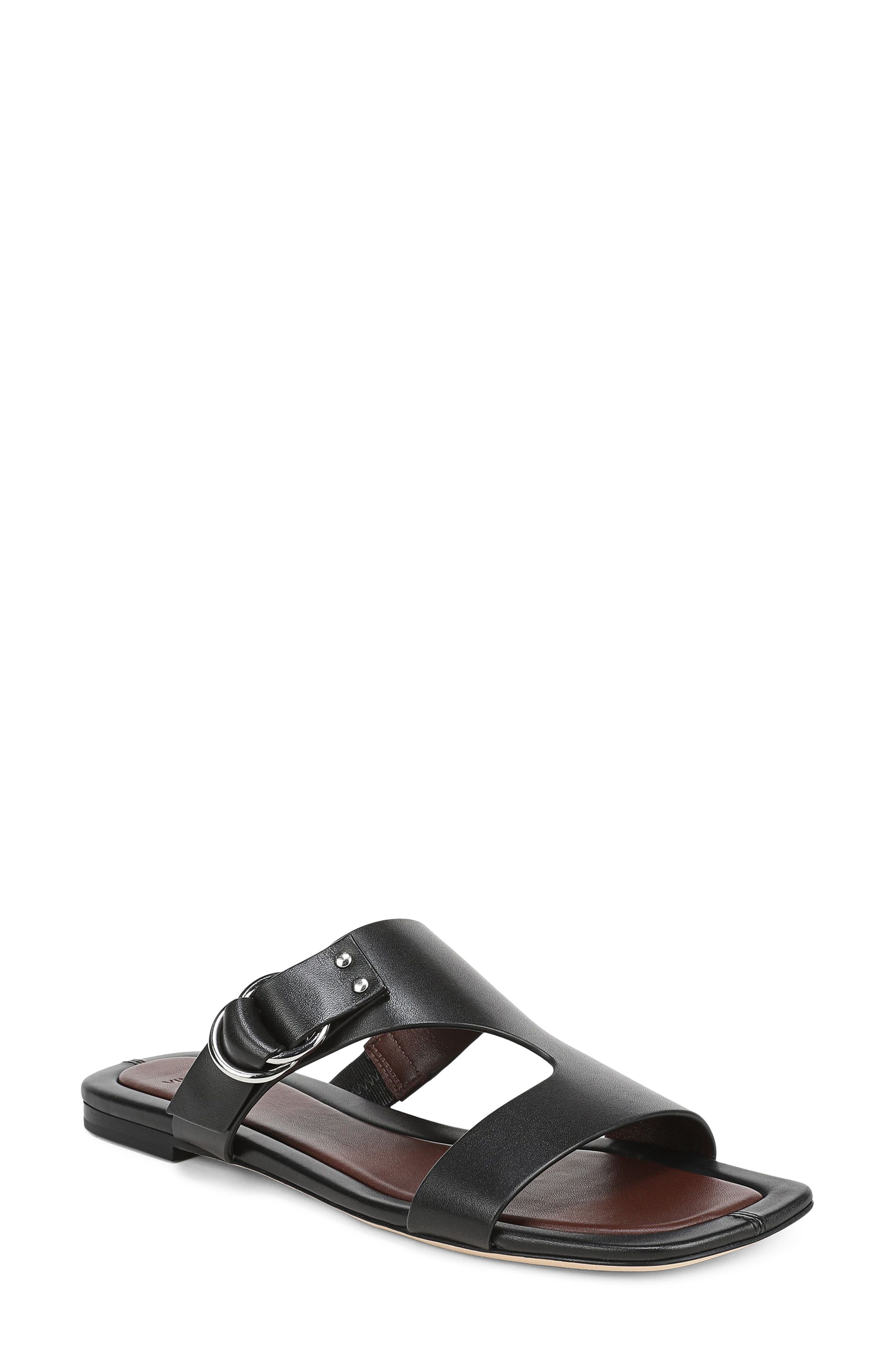 Vince Verona Slide Sandal, Main, color, Black