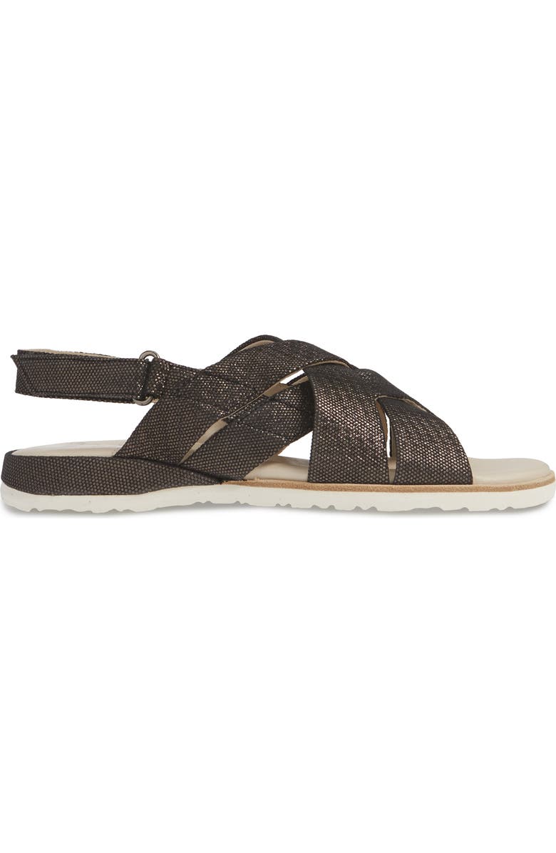 Amalfi by Rangoni Biondina Textured Sandal, Alternate, color,